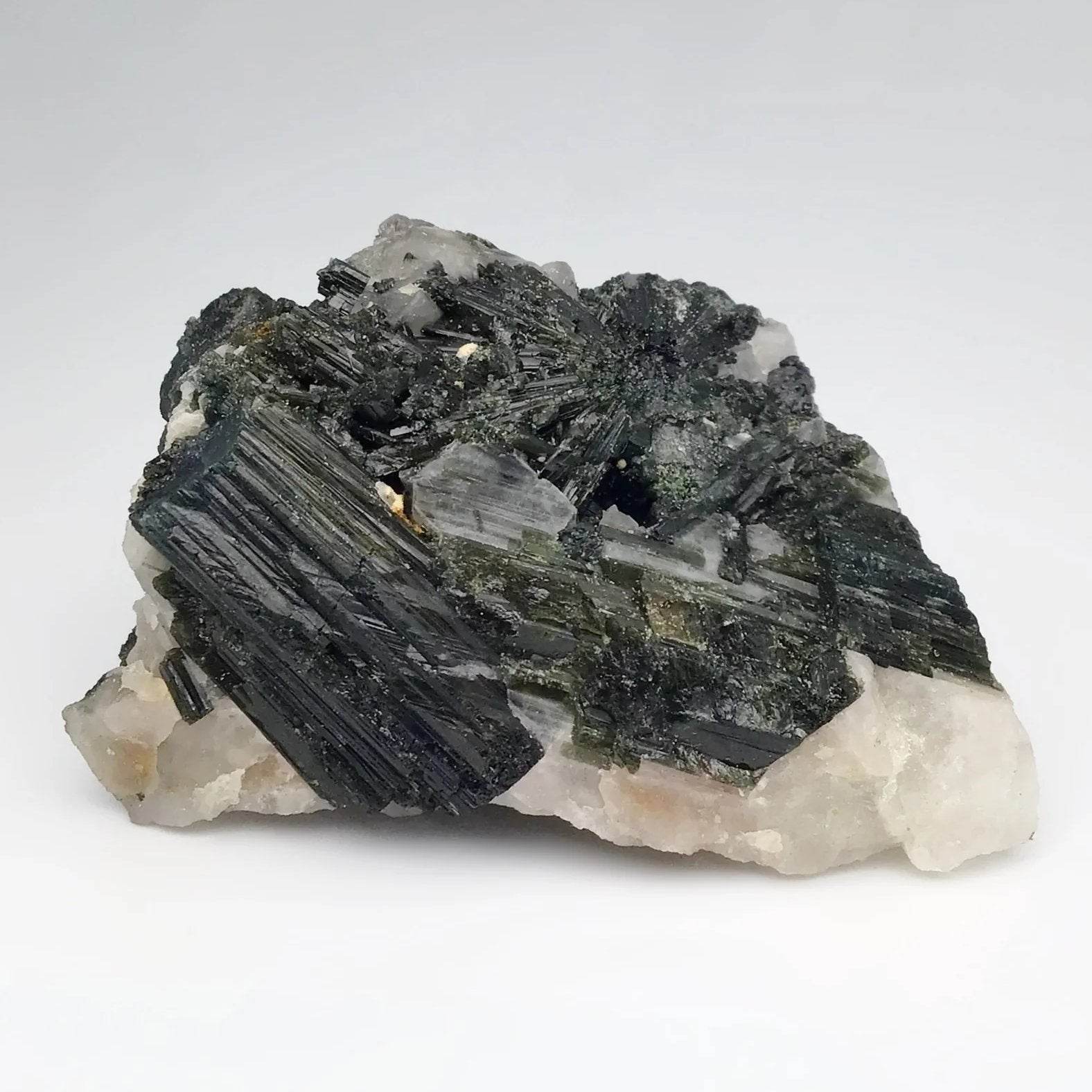 Green Tourmaline in Matrix - Rocks and Gems Canada