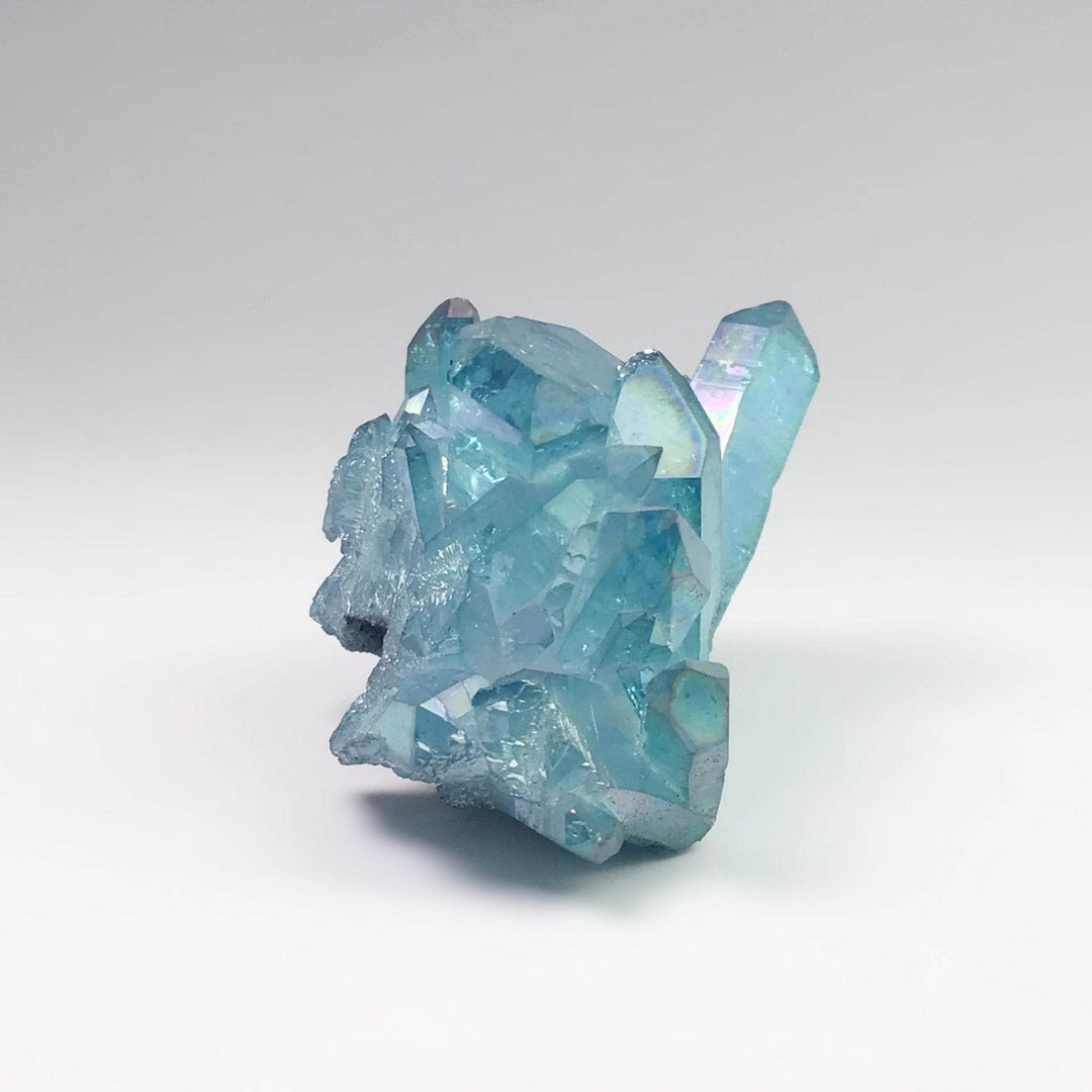 Aqua Aura Quartz Cluster - Rocks and Gems Canada