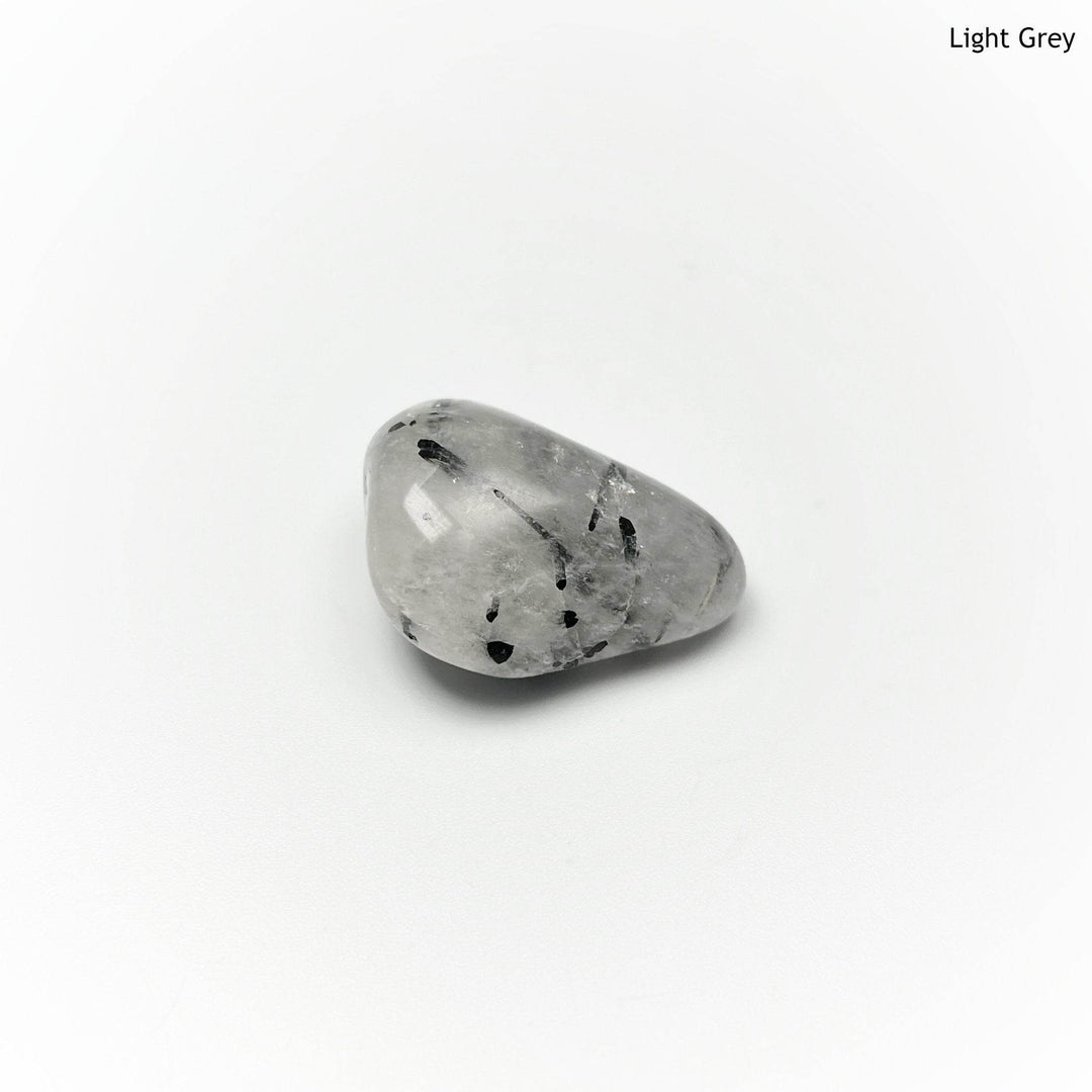 Tourmalated Quartz Tumble - Rocks and Gems Canada