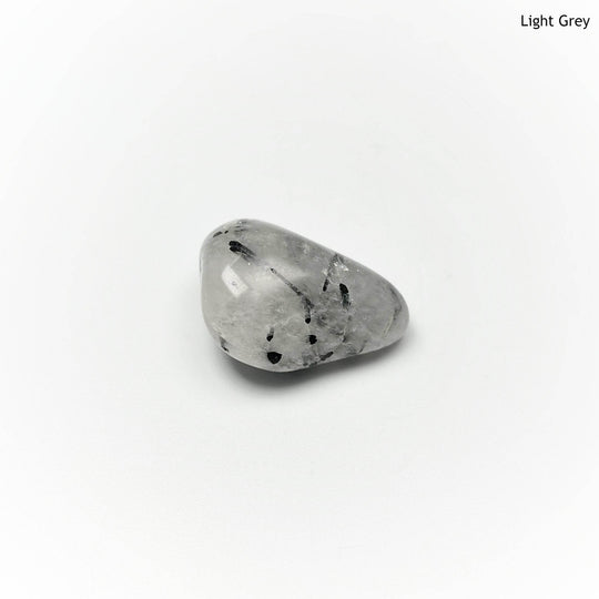 Tourmalated Quartz Tumble - Rocks and Gems Canada