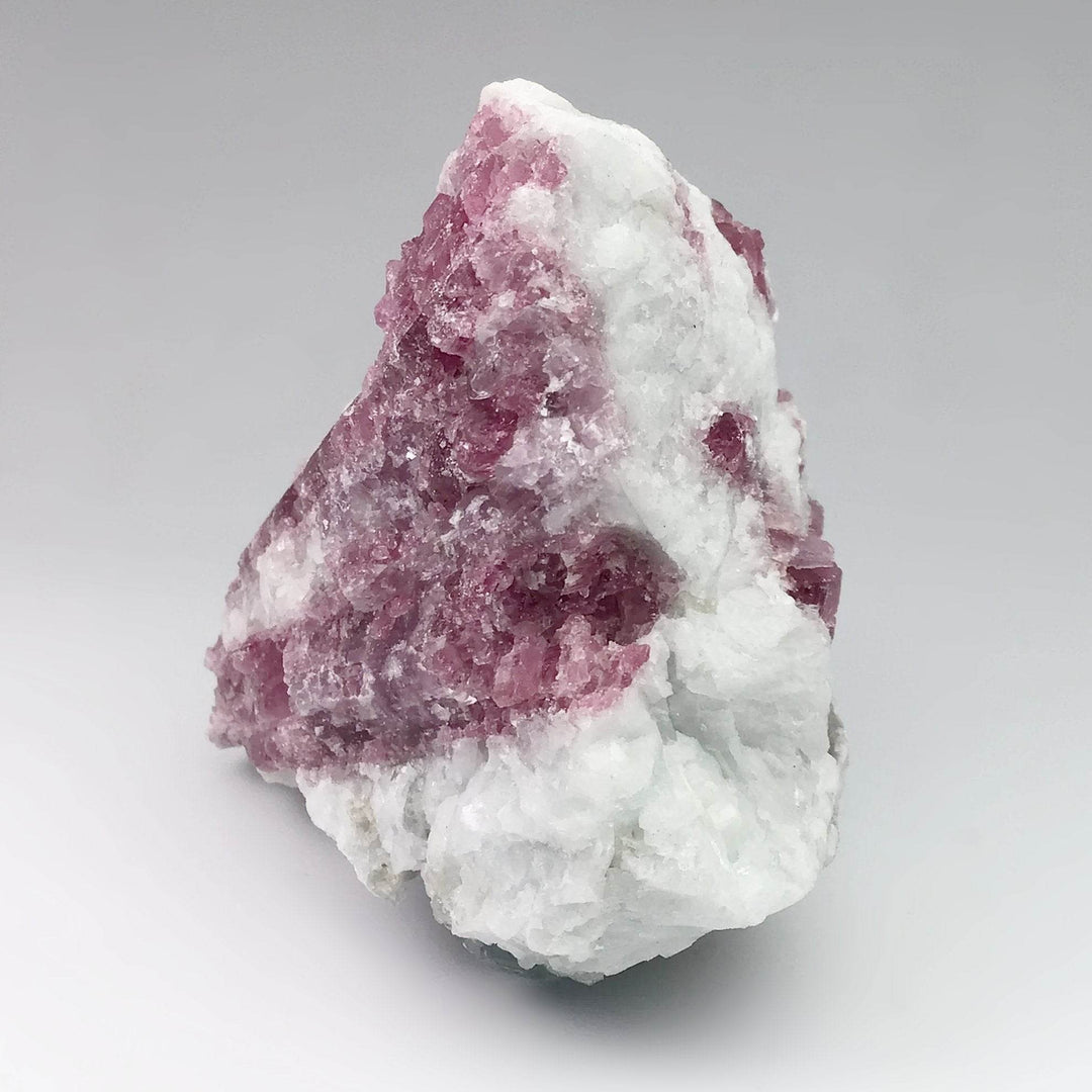 Pink Tourmaline with Aquamarine in Matrix - Rocks and Gems Canada