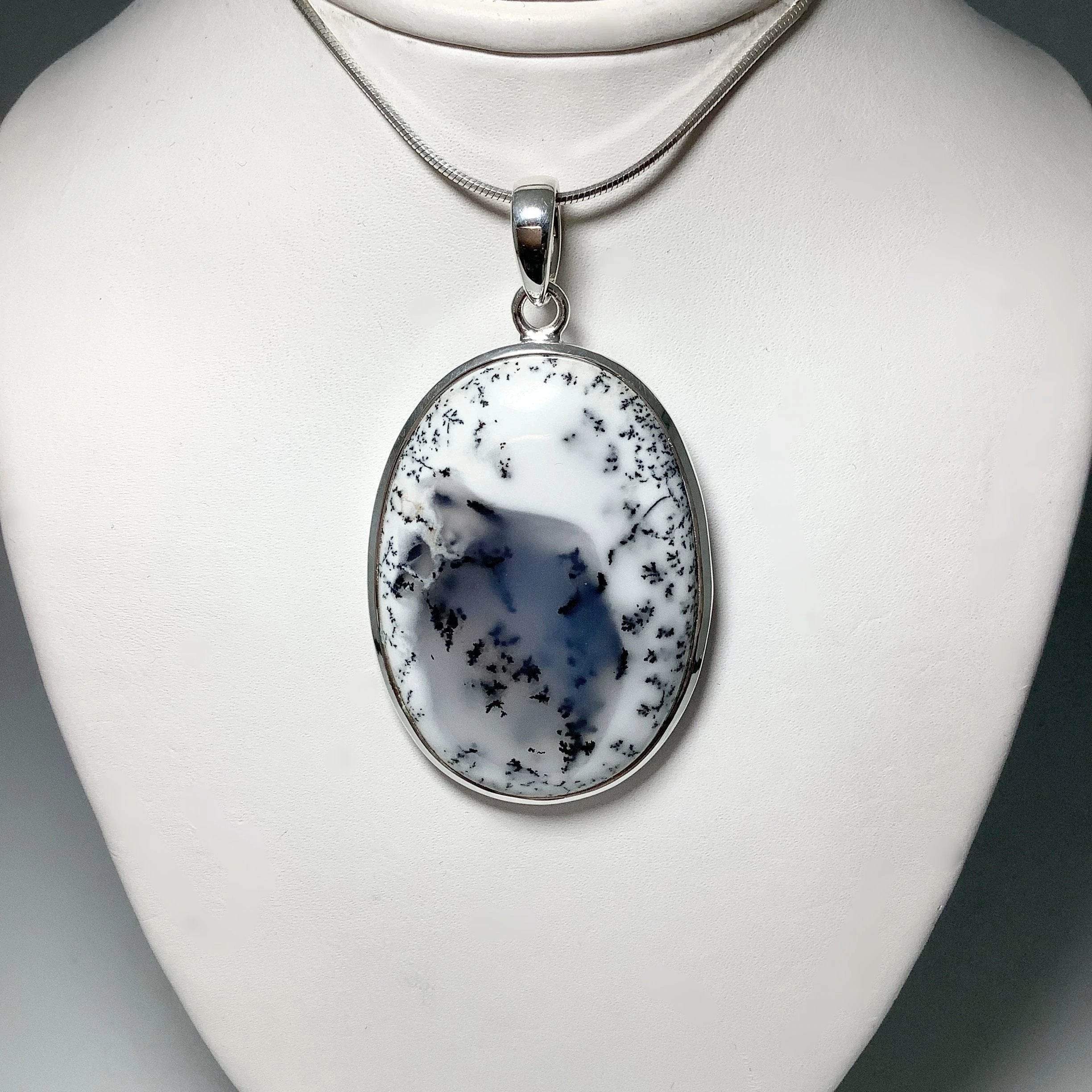 Dendritic Opal Pendant - Rocks and Gems Canada