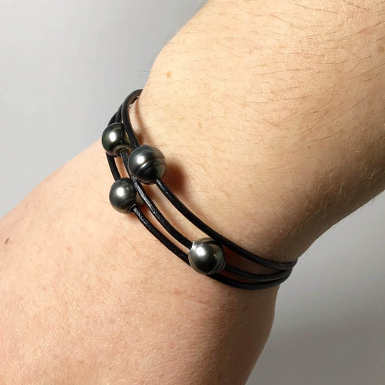 Black Pearl Bracelet - Rocks and Gems Canada