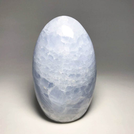 Blue Calcite Stand Up - Rocks and Gems Canada