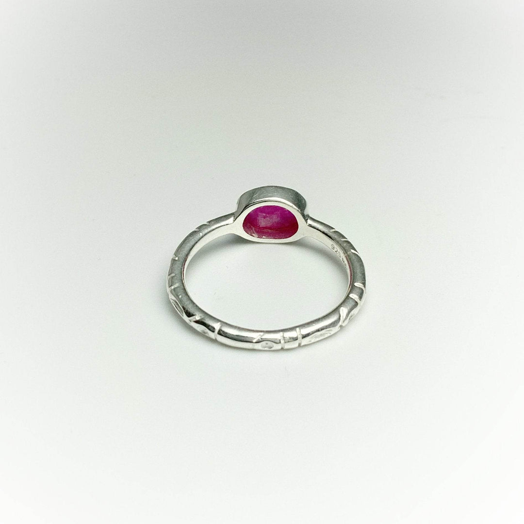 Pink Jade Ring - Rocks and Gems Canada