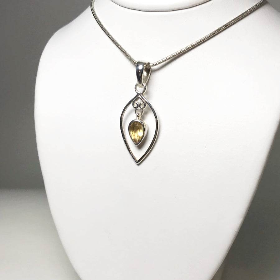 Citrine Pendant - Rocks and Gems Canada