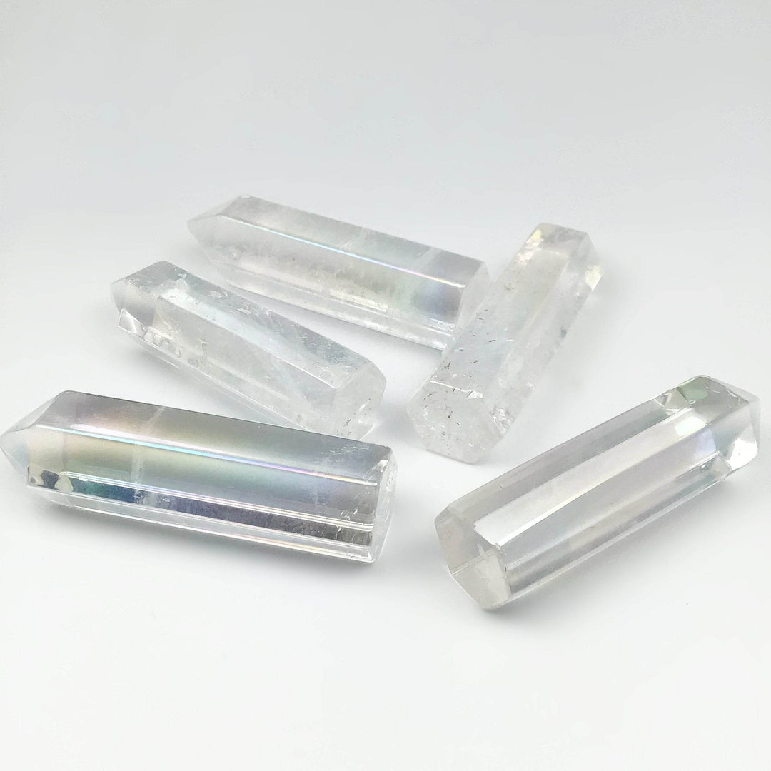 Polished Opalescent Quartz Point - Rocks and Gems Canada