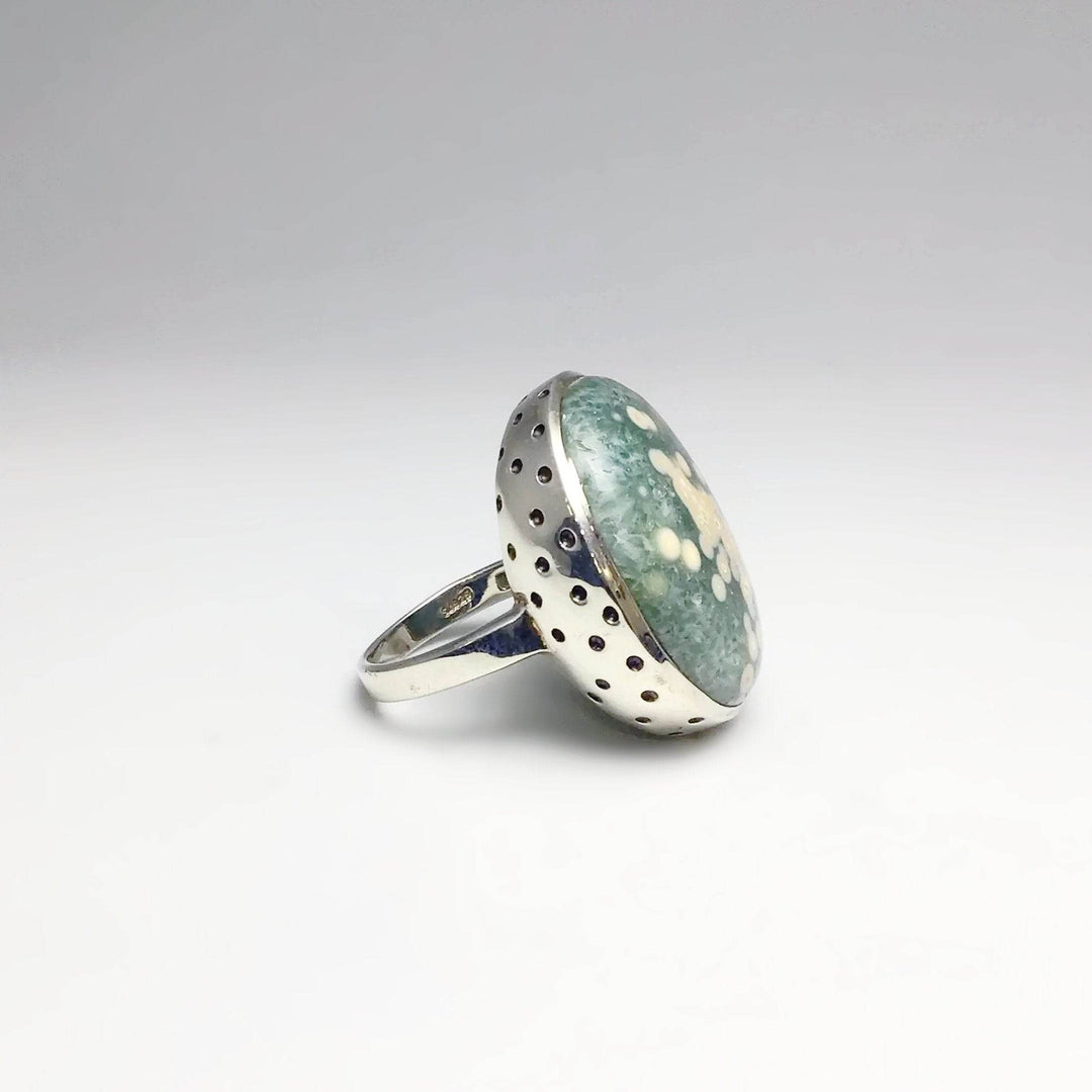 Ocean Jasper Ring - Rocks and Gems Canada