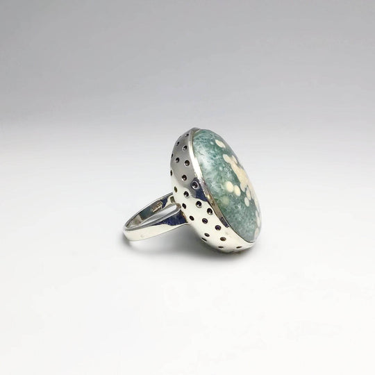Ocean Jasper Ring - Rocks and Gems Canada