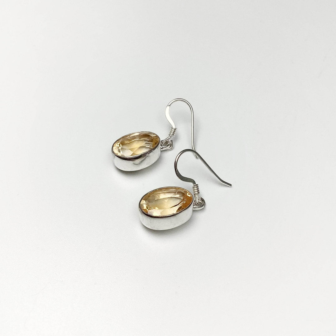 Citrine Dangle Earrings - Rocks and Gems Canada