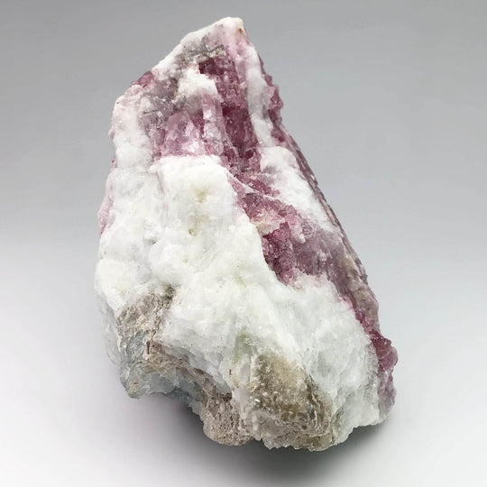 Pink Tourmaline with Aquamarine in Matrix - Rocks and Gems Canada