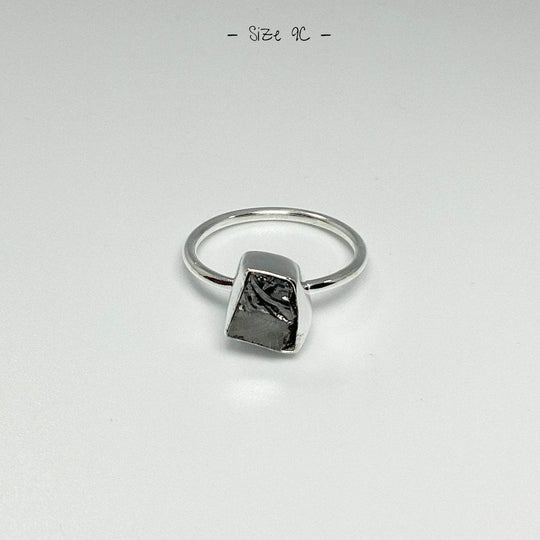 Raw Elite Shungite Ring - Rocks and Gems Canada