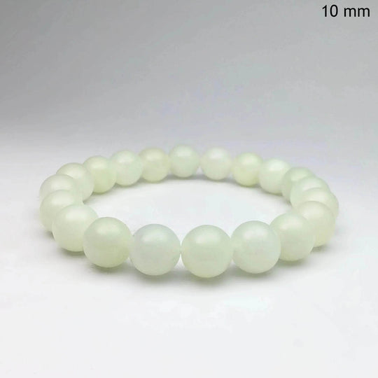 New Jade Beaded Bracelet - Rocks and Gems Canada