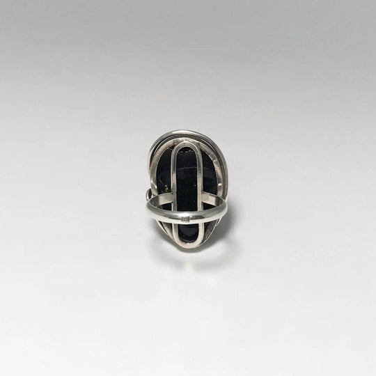 Green Amber Ring - Rocks and Gems Canada