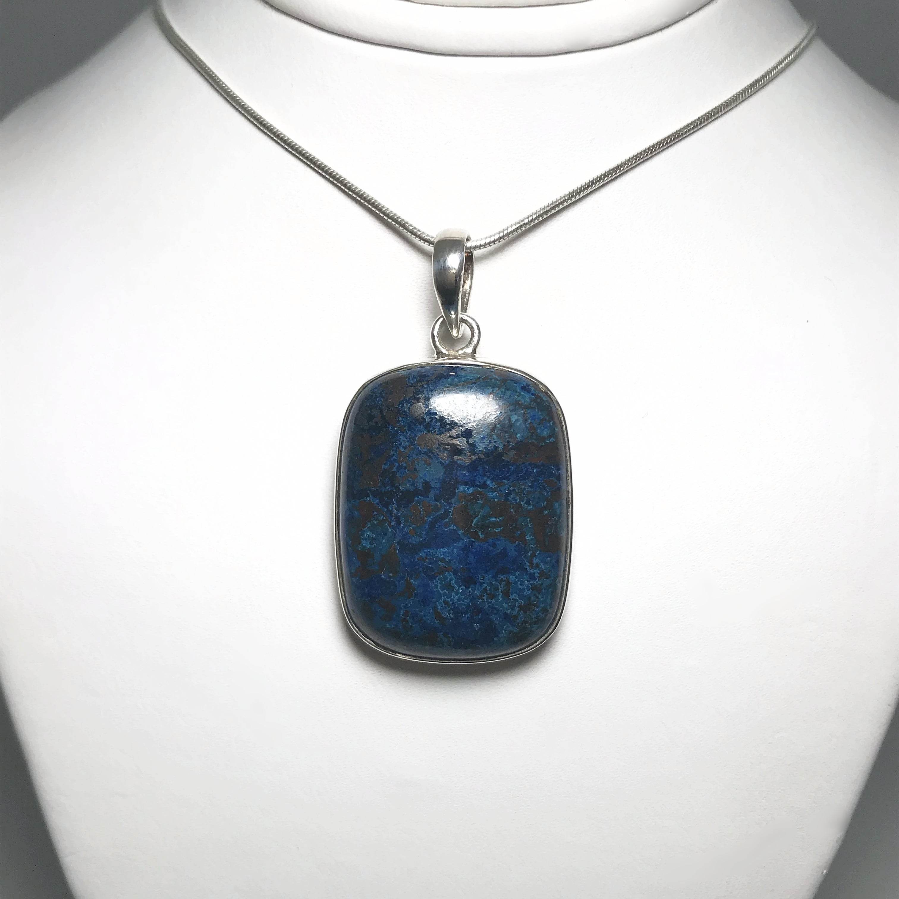 Shattuckite Pendant - Rocks and Gems Canada