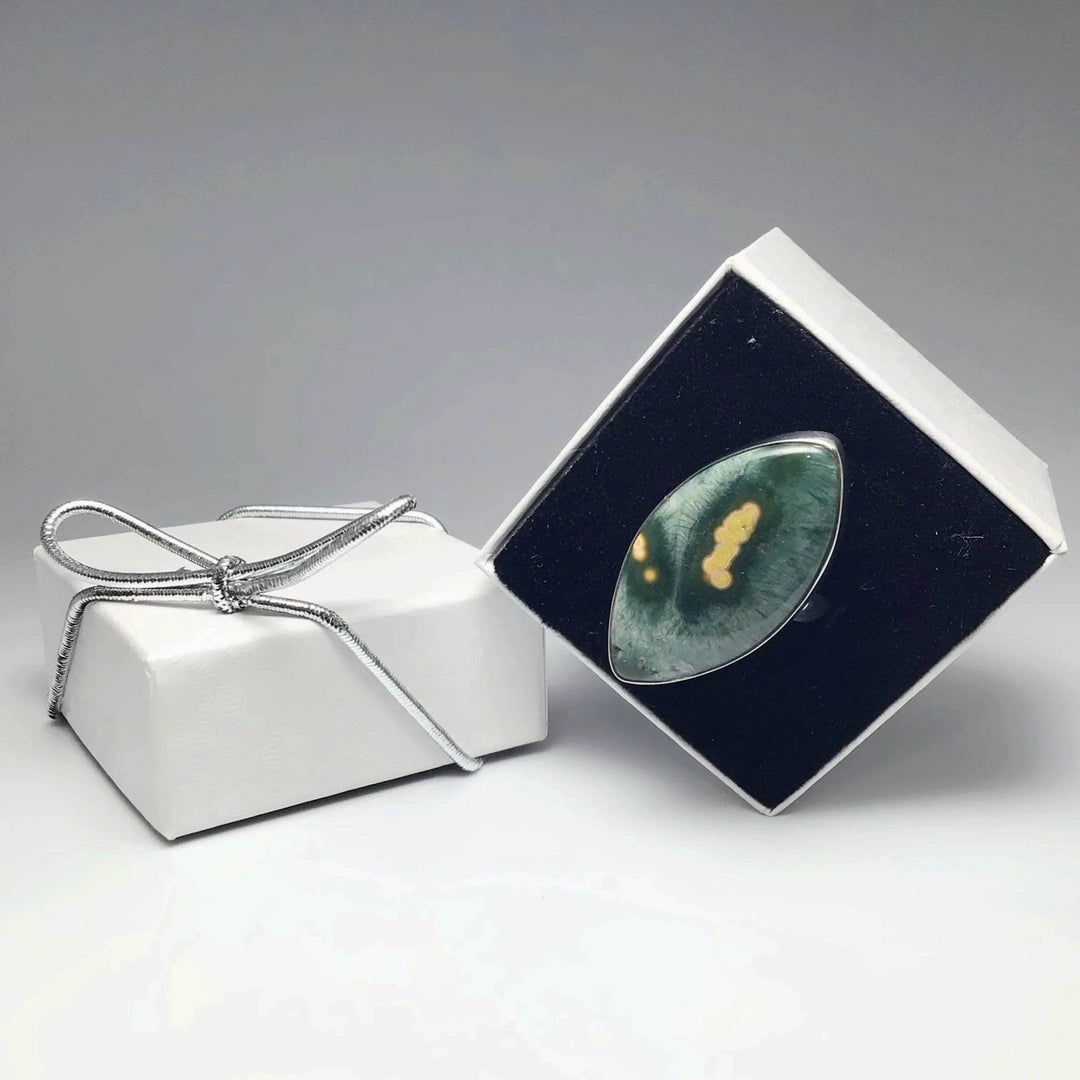 Ocean Jasper Ring - Rocks and Gems Canada