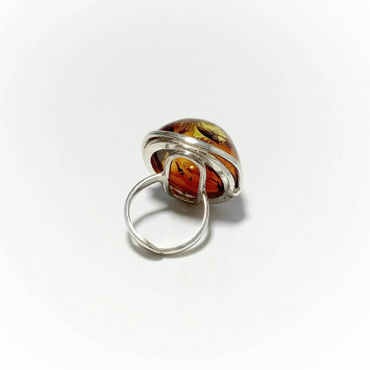 Ombre Amber Ring - Rocks and Gems Canada
