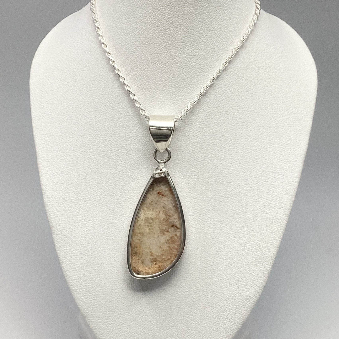 Fossilized Coral Pendant - Rocks and Gems Canada
