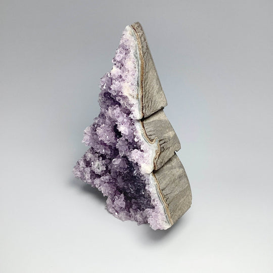 Amethyst Druze Cluster Tree Carving - Rocks and Gems Canada