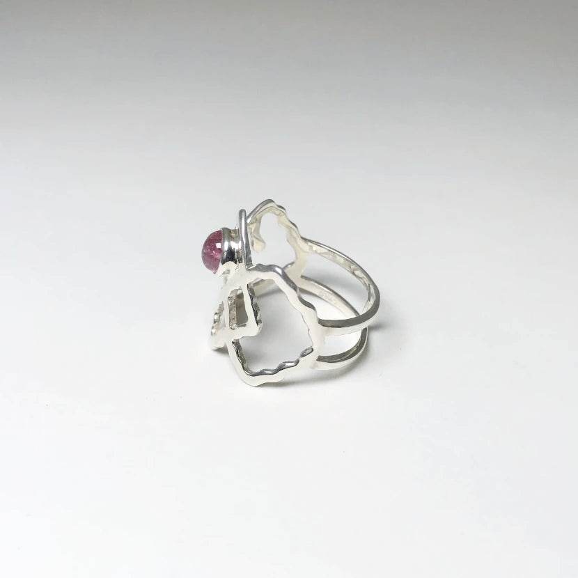 Pink Tourmaline Ring - Rocks and Gems Canada