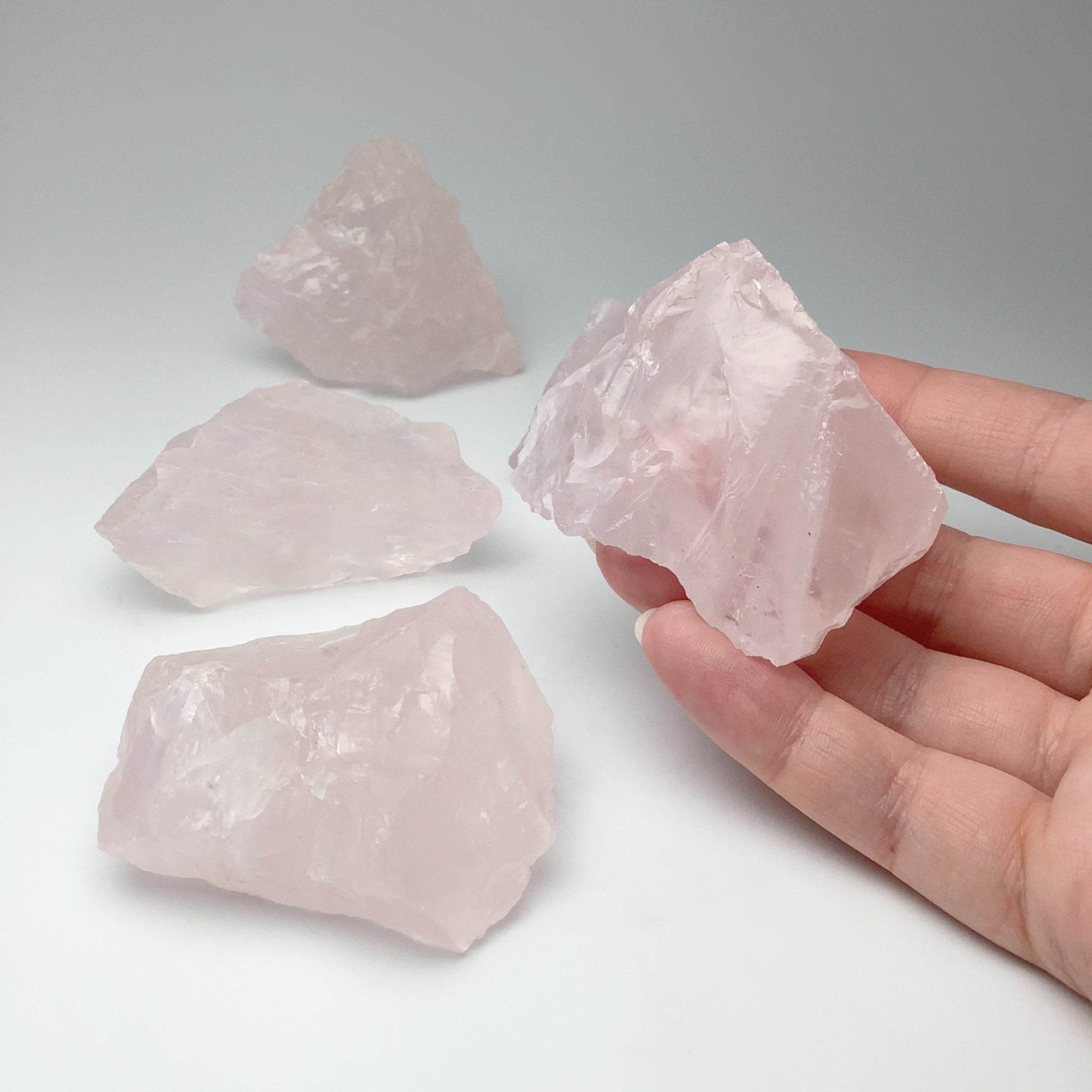 Rose Quartz Rough Chunk - Rocks and Gems Canada