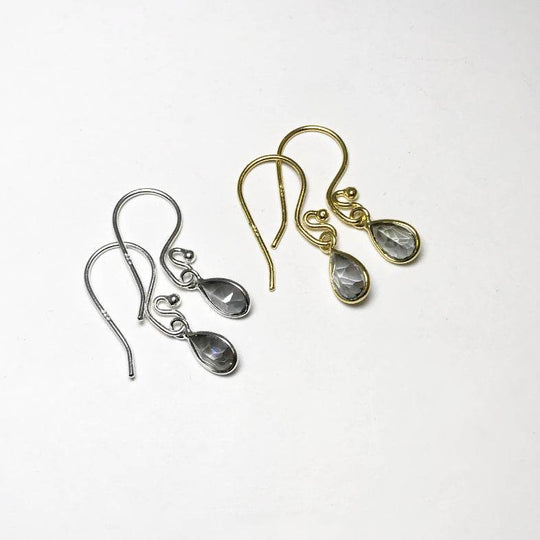 Mystic Topaz Dangle Earrings - Rocks and Gems Canada