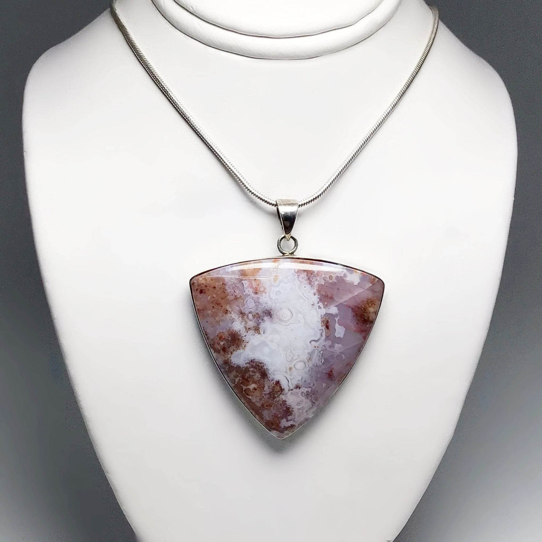 Crazy Lace Agate Pendant - Rocks and Gems Canada