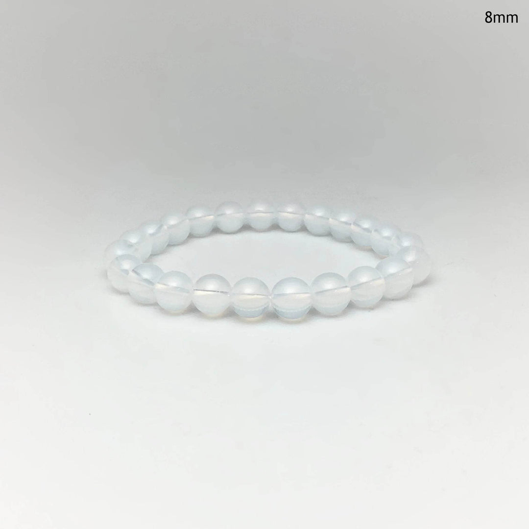 Moon Quartz Beaded Bracelet - Rocks and Gems Canada