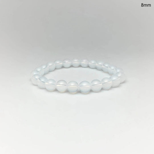 Moon Quartz Beaded Bracelet - Rocks and Gems Canada