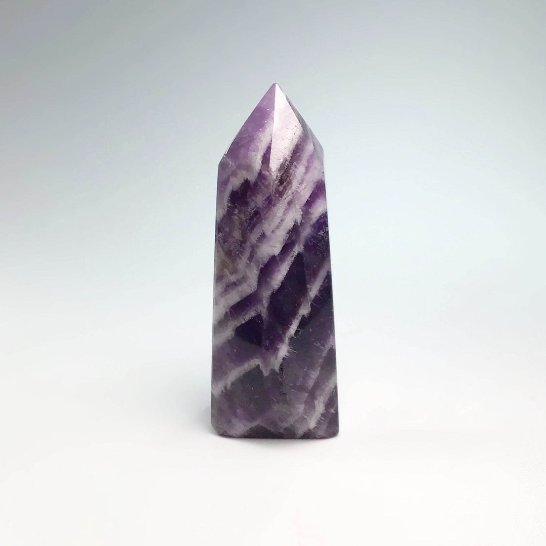 Chevron Amethyst Point - Rocks and Gems Canada