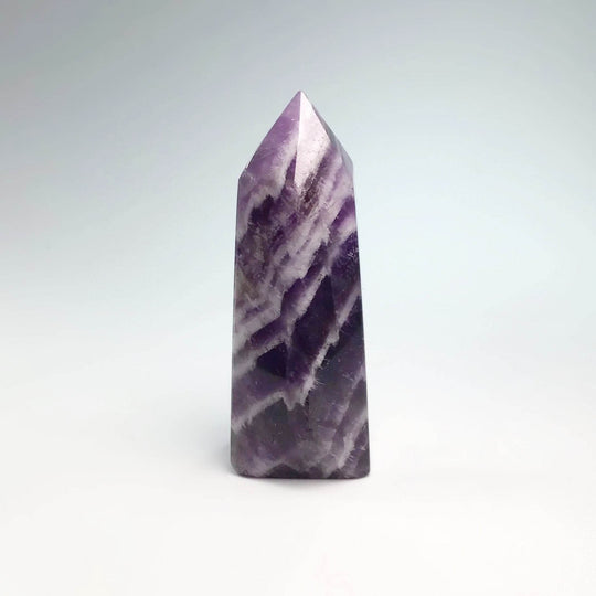 Chevron Amethyst Point - Rocks and Gems Canada