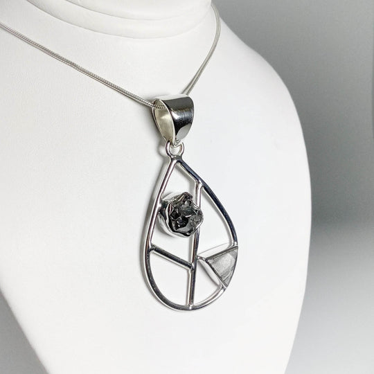 Campo Del Cielo and Muonionalusta Meteorite Pendant - Rocks and Gems Canada