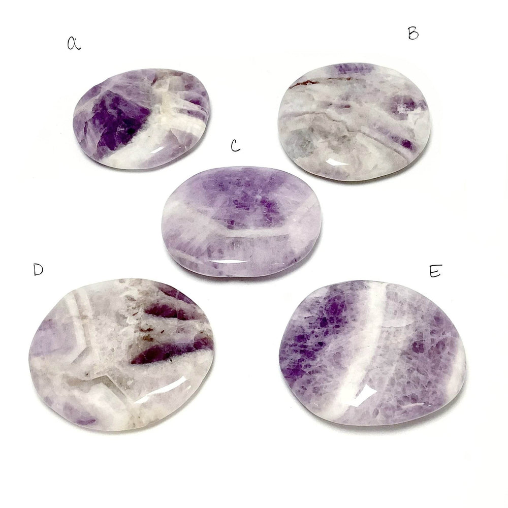Chevron Amethyst Touch Stone - Rocks and Gems Canada