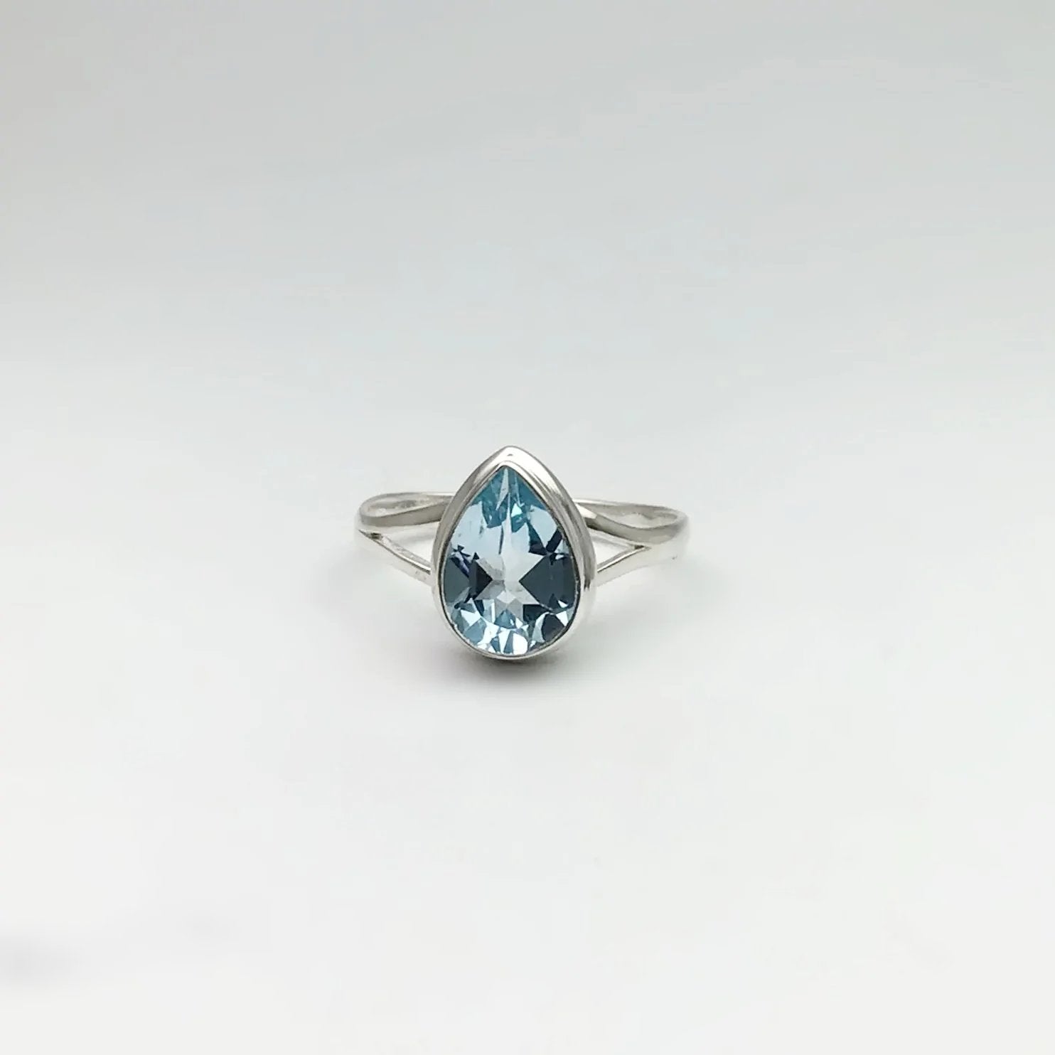 Blue Topaz Ring 9