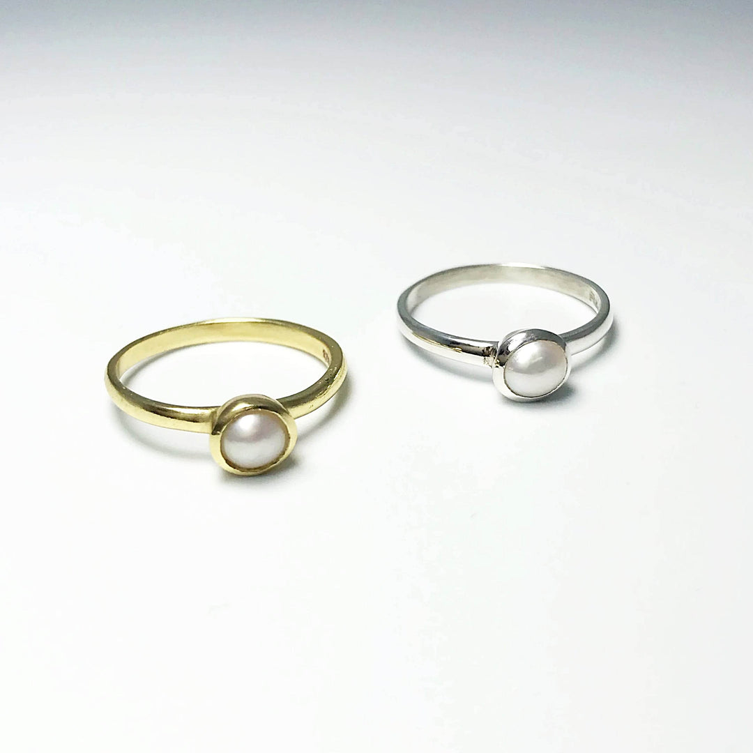 Freshwater Pearl Ring - Rocks and Gems Canada