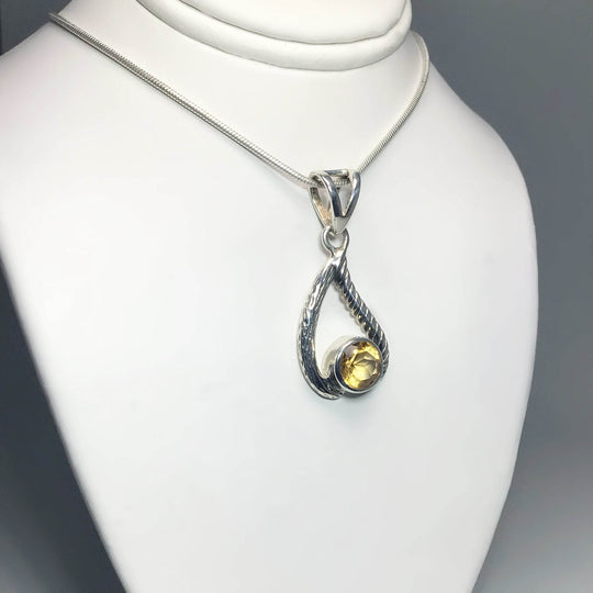Citrine Pendant - Rocks and Gems Canada
