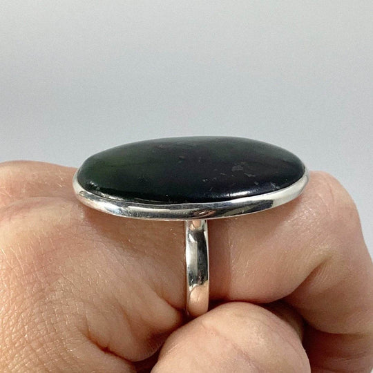 Canadian Jade Ring - Rocks and Gems Canada