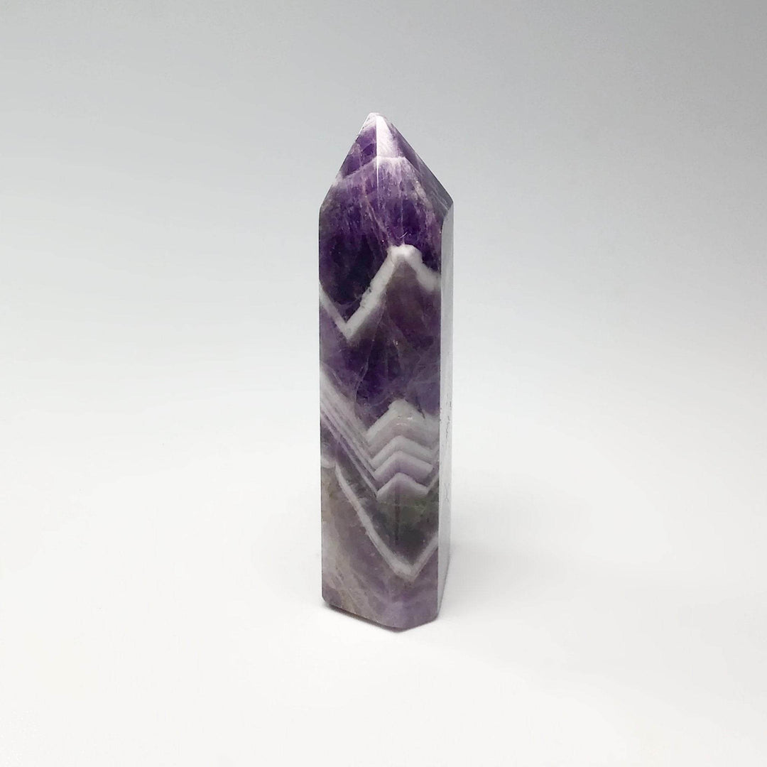 Chevron Amethyst Point - Rocks and Gems Canada