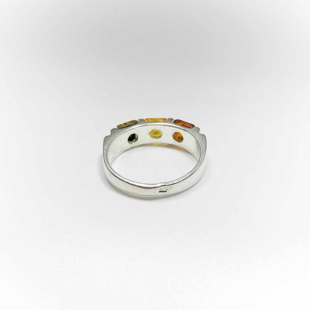 Mixed Amber Ring - Rocks and Gems Canada