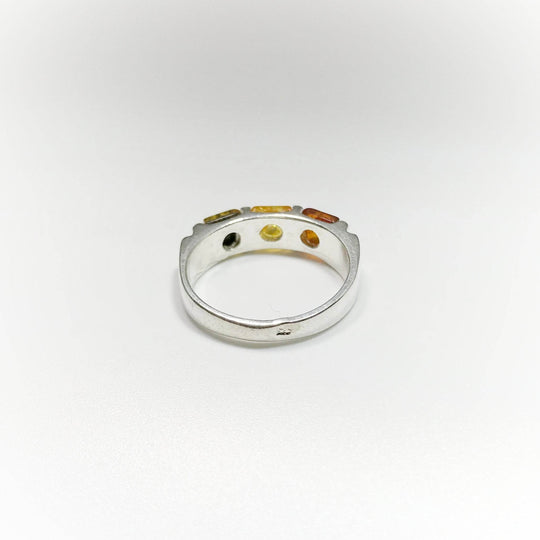 Mixed Amber Ring - Rocks and Gems Canada