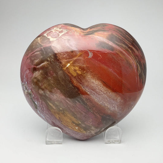 Petrified Wood Large Heart - Rocks and Gems Canada