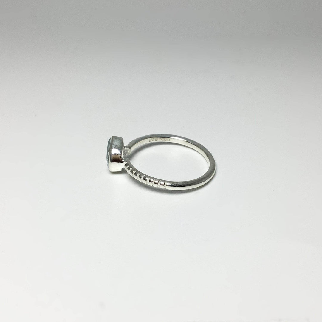 Blue Topaz Ring - Rocks and Gems Canada