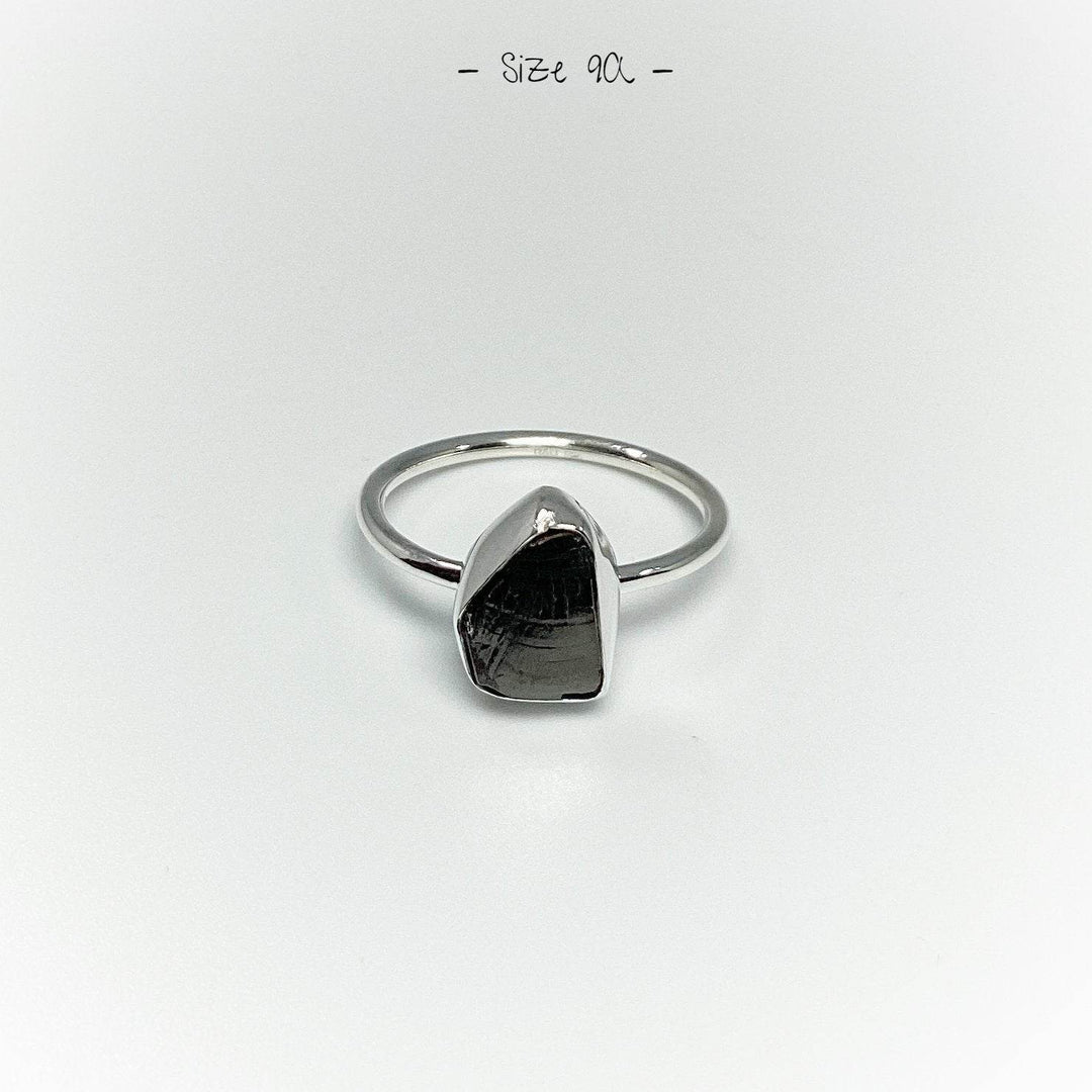 Raw Elite Shungite Ring - Rocks and Gems Canada
