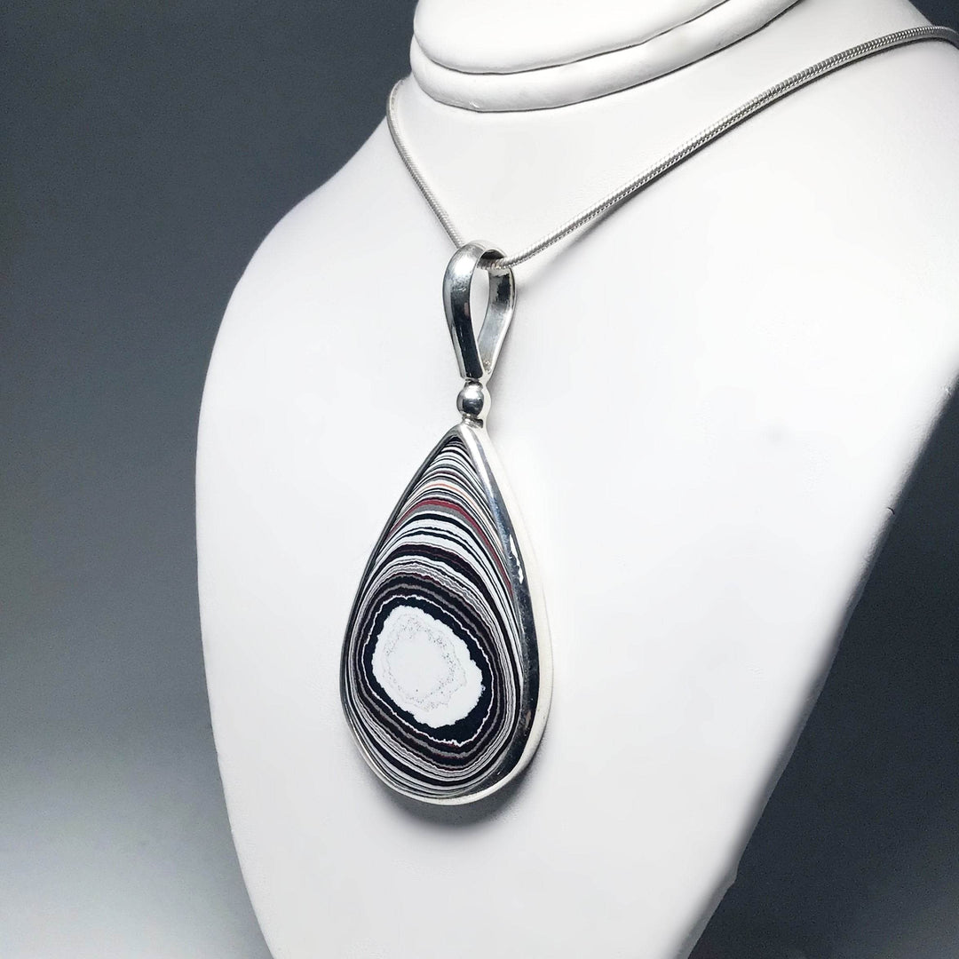 Fordite Pendant - Rocks and Gems Canada
