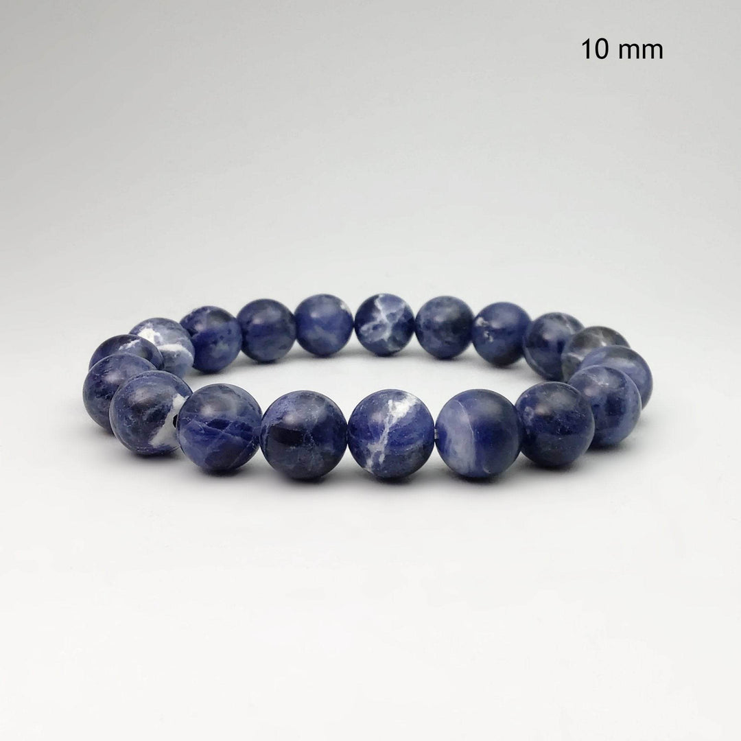 Sodalite Beaded Bracelet - Rocks and Gems Canada