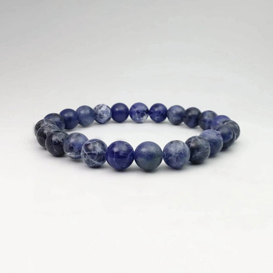Sodalite Beaded Bracelet - Rocks and Gems Canada