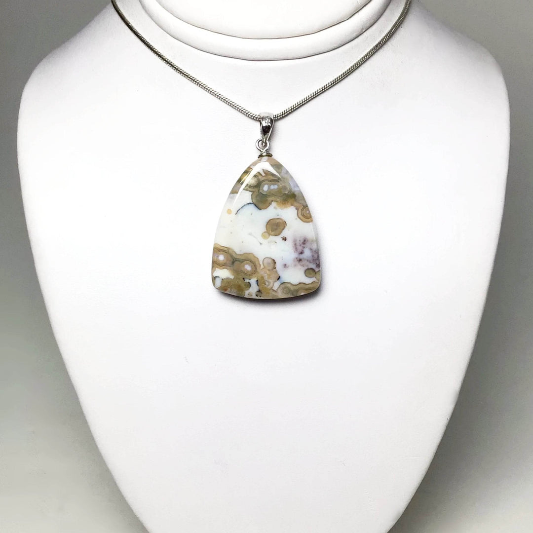 Ocean Jasper Pendant - Rocks and Gems Canada
