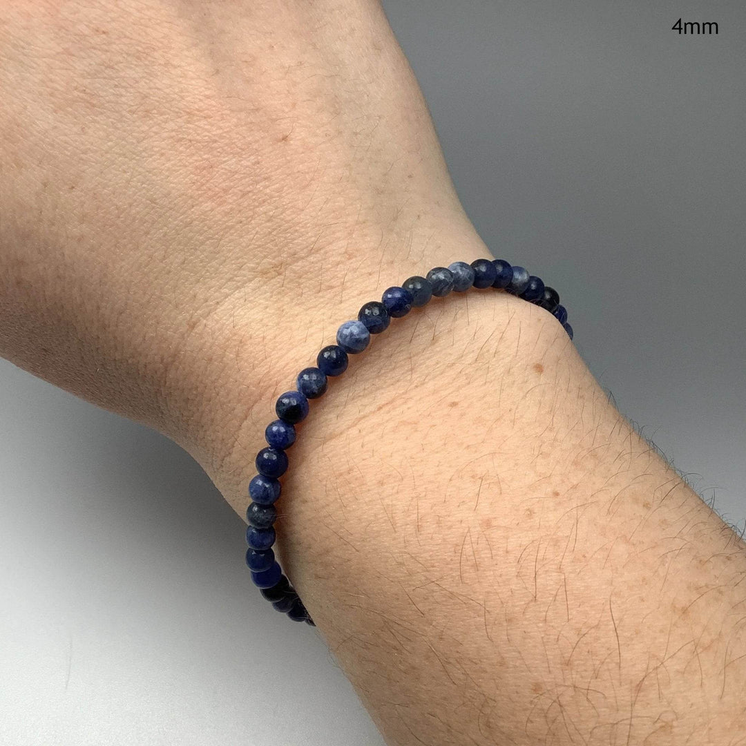 Sodalite Beaded Bracelet - Rocks and Gems Canada