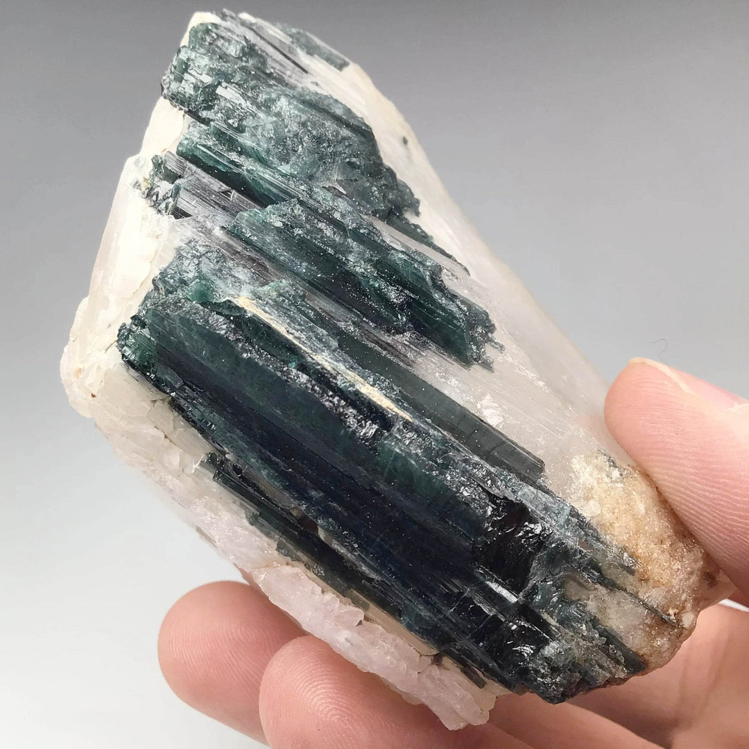 Green Tourmaline in Matrix - Rocks and Gems Canada