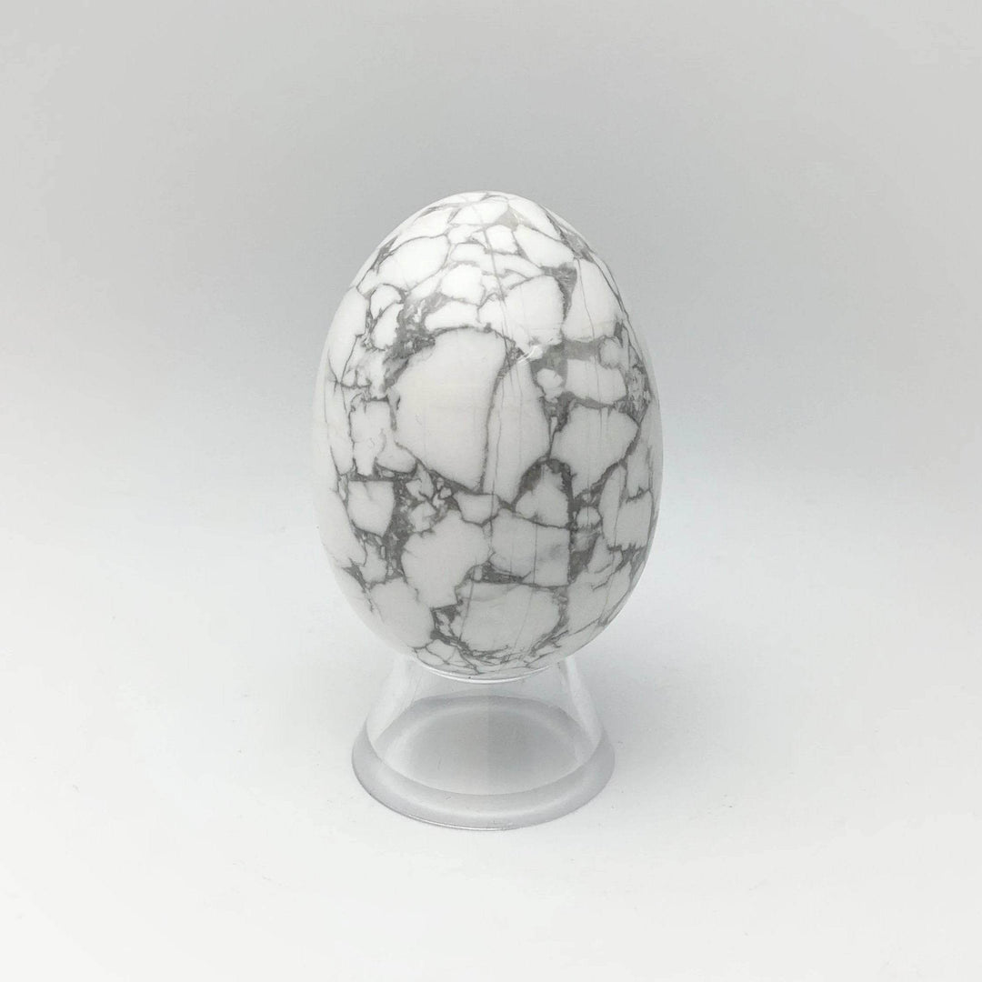 Howlite Egg - Rocks and Gems Canada